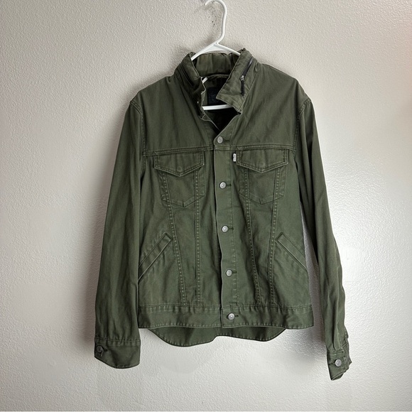 Levis Vintage Biker Style Jacket Size Medium - Picture 1 of 12